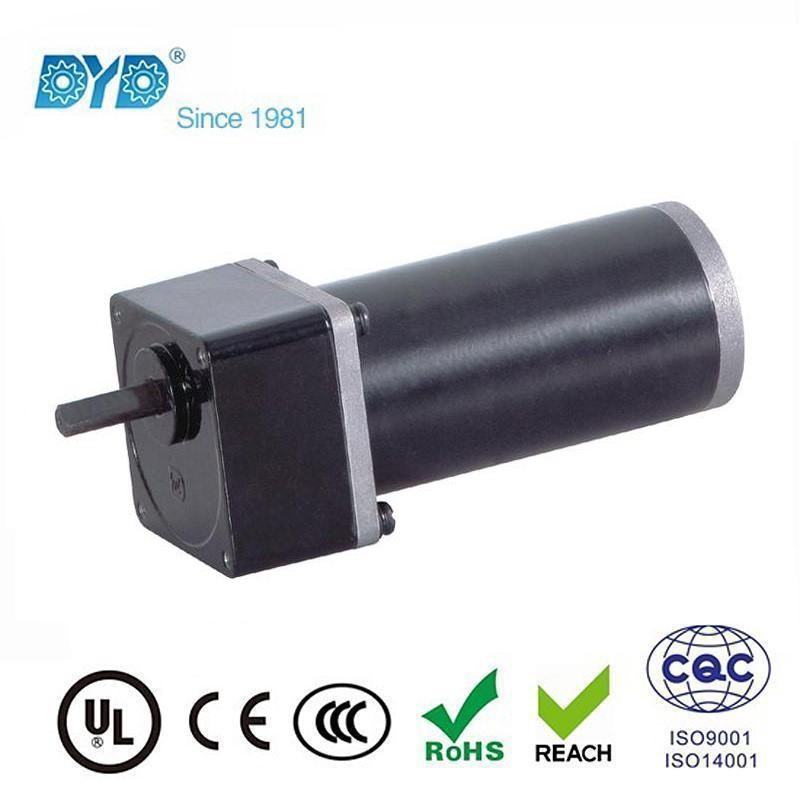 60JB50K/52ZY125 PM DC Spur Gear Motor 